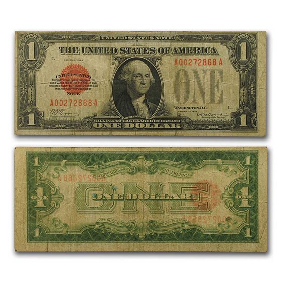 1928 $1.00 U.S. Note Legal Tender Fine 1928 $1.00 U.S. Note Legal Tender Fine